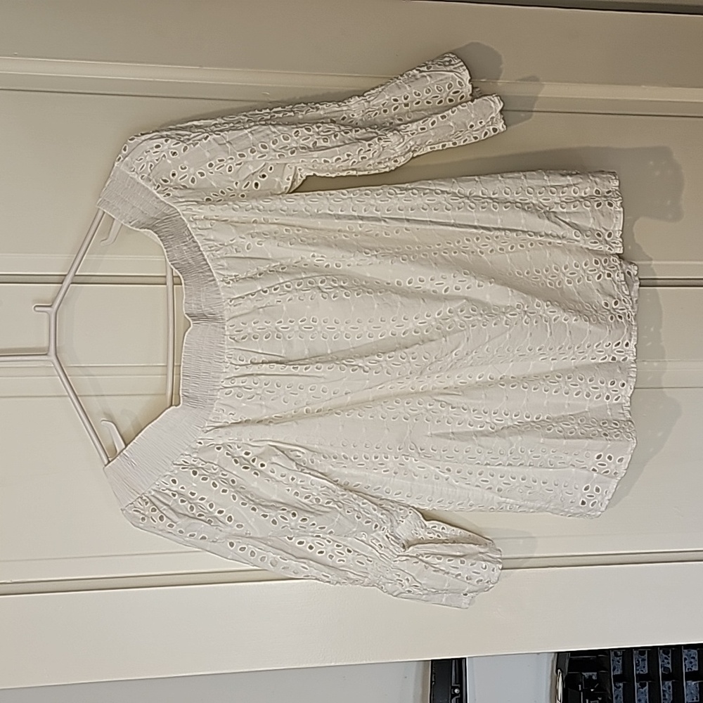 a.n.a., White blouse, size M